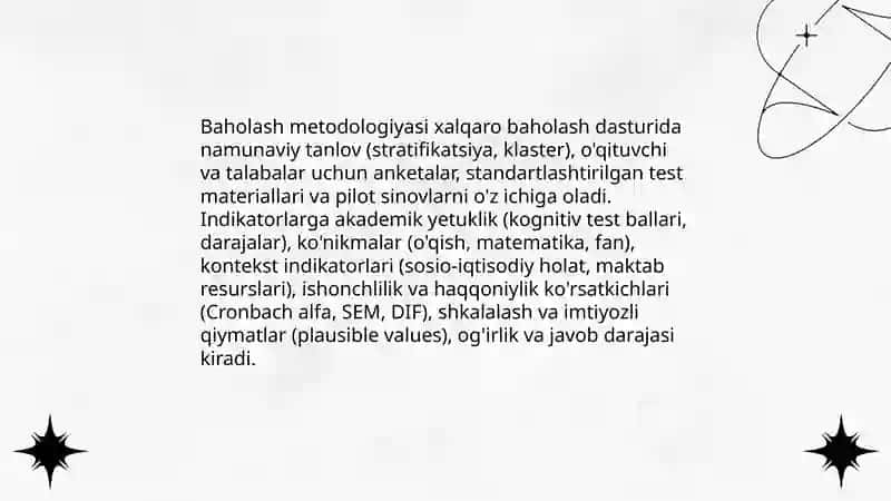 Xalqaro baholash dasturi 4