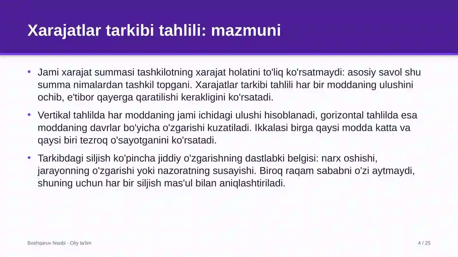 yuqori tezlikdagi temir yo'l qatnovida xarajatlar tarkibini tahlil qilish 9138 4