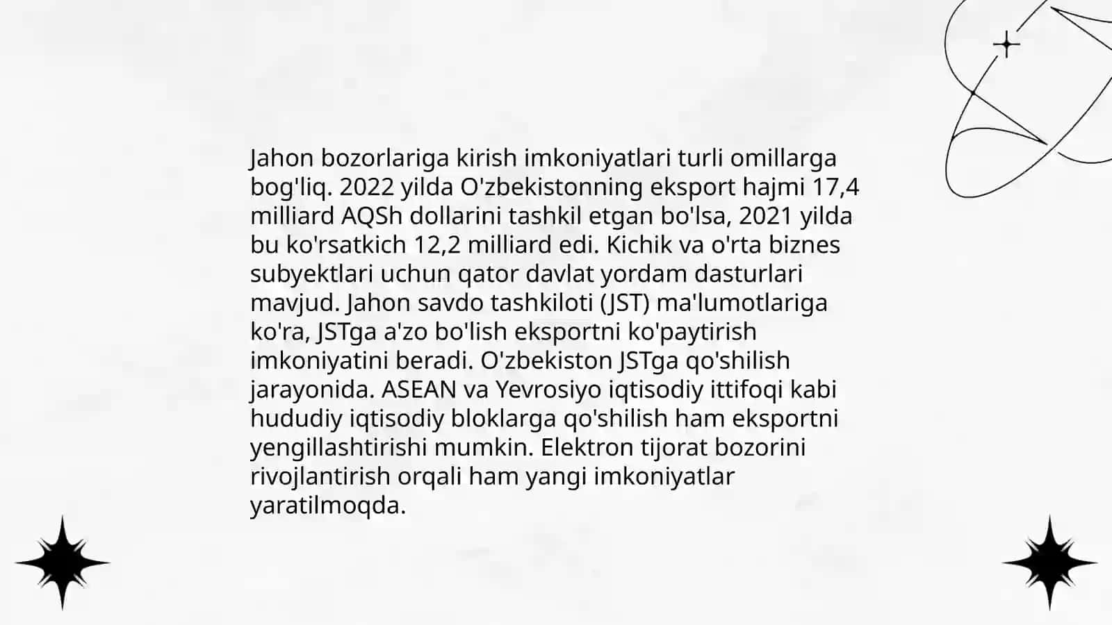 O'zbekiston Jahonga yuz tutmoqda 4