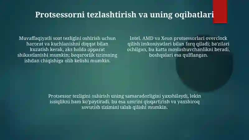 Xeon protsessorlari 4