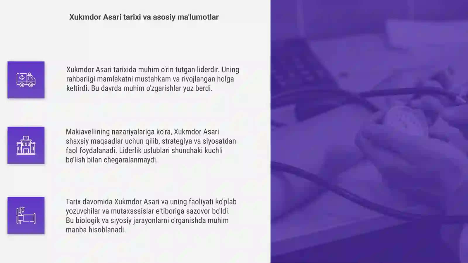 Makiavellining Xukmdor asari bo'yicha 4