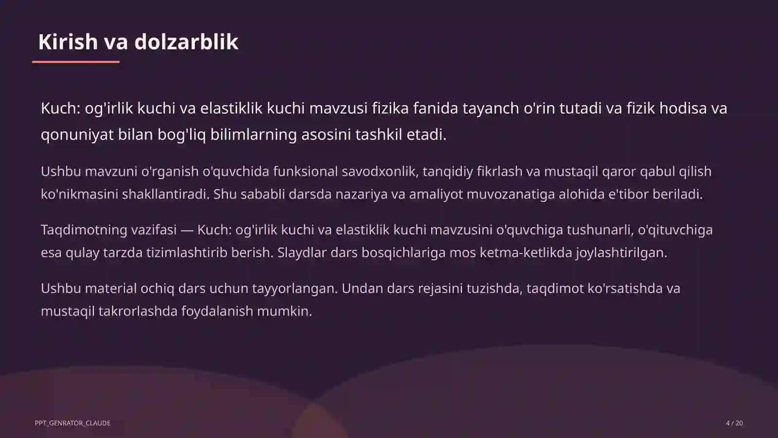 Fizika (6-sinf) 4
