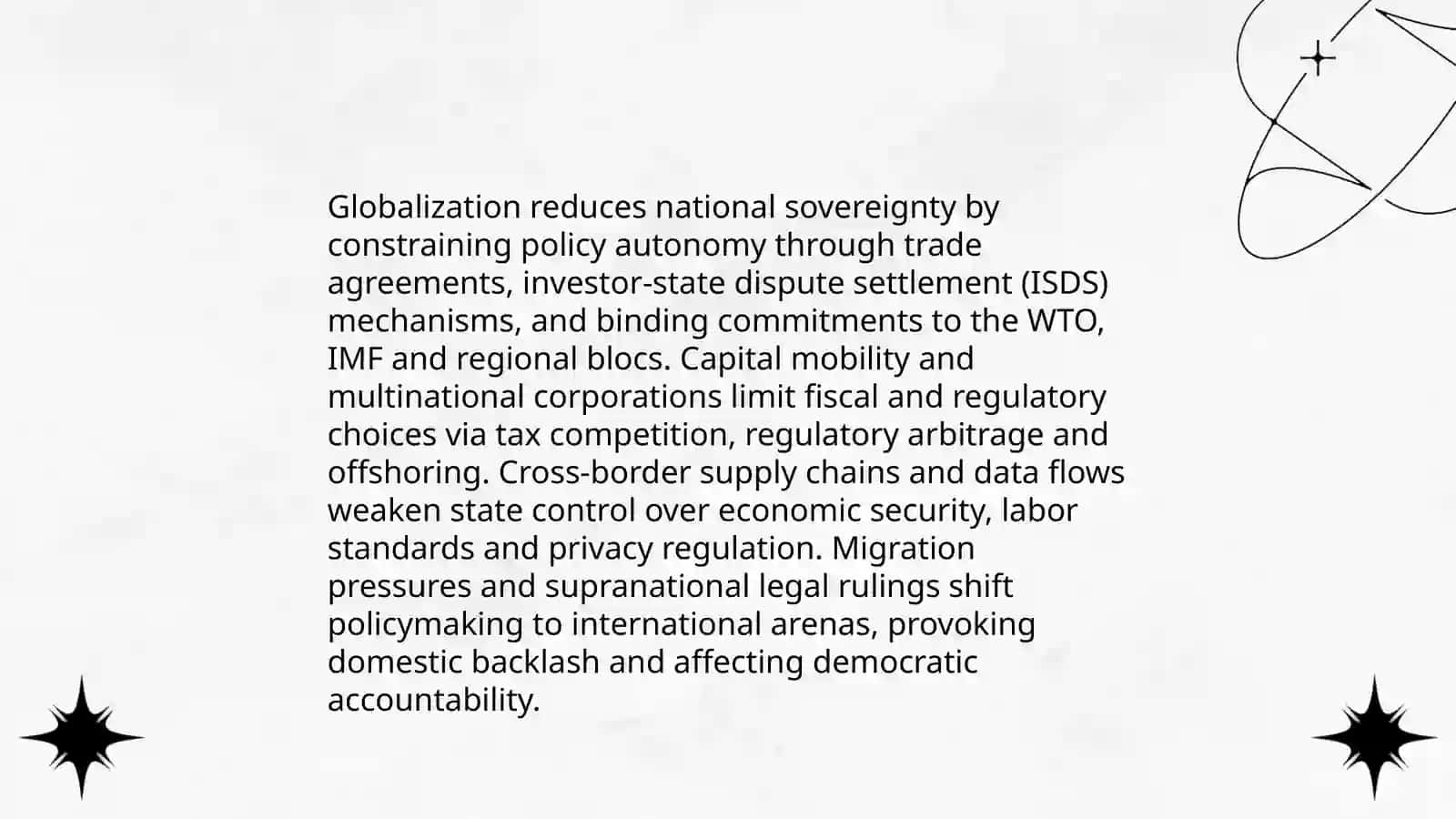 Political rise, globalization and offshoring 4