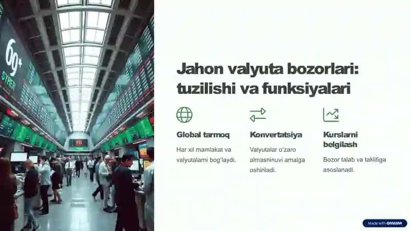 Valyuta tizimi va pullarning xalqaro munosabatlardagi harakati va ahamiyati 4