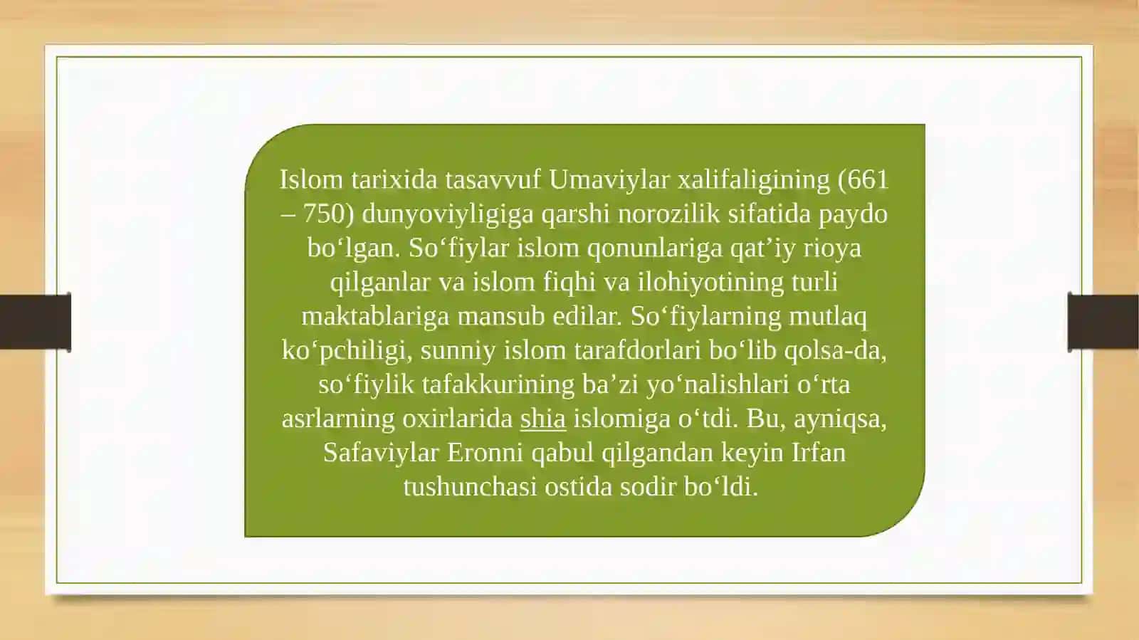 tasavvuf va hozirgi zamon 4