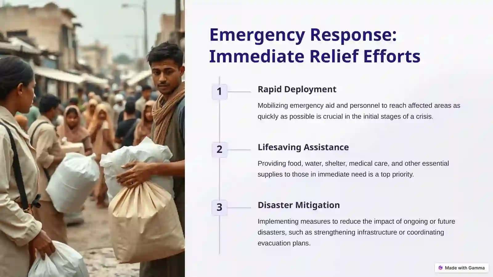 Humanitarian Aid: Saving Lives, Restoring Hope 4