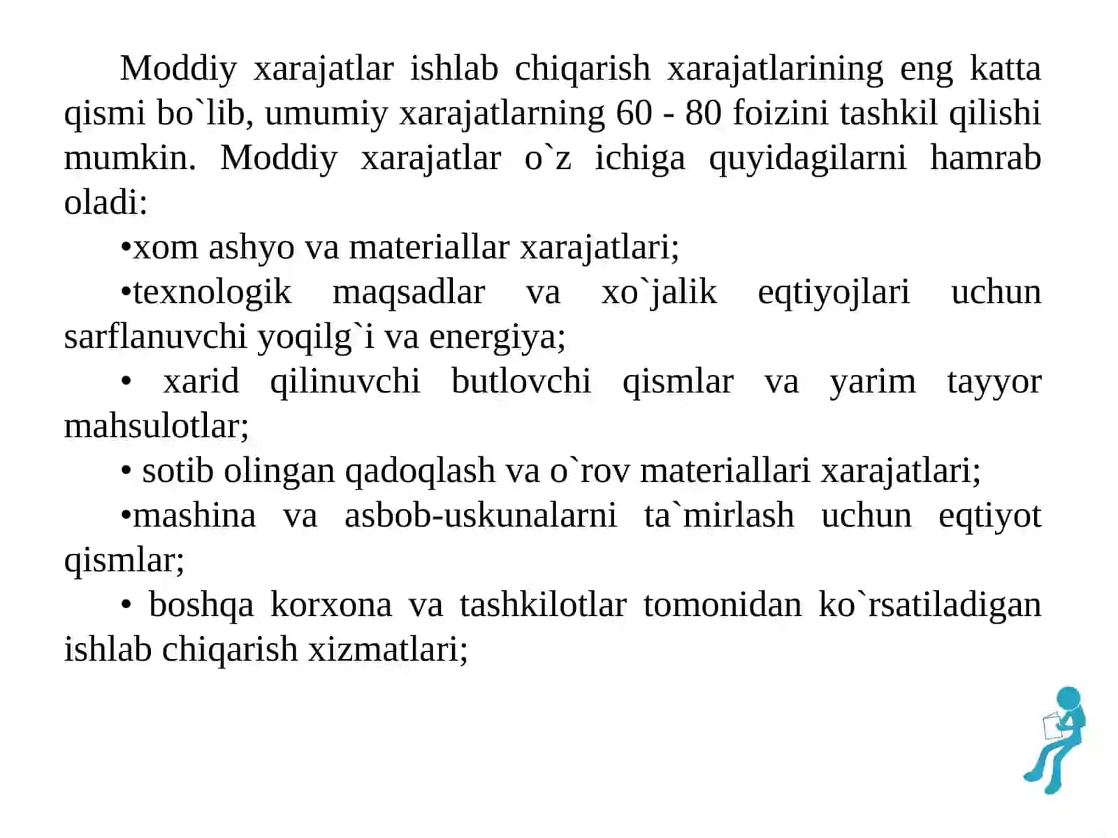 Xarajatlar munosabati rentabelligi 4