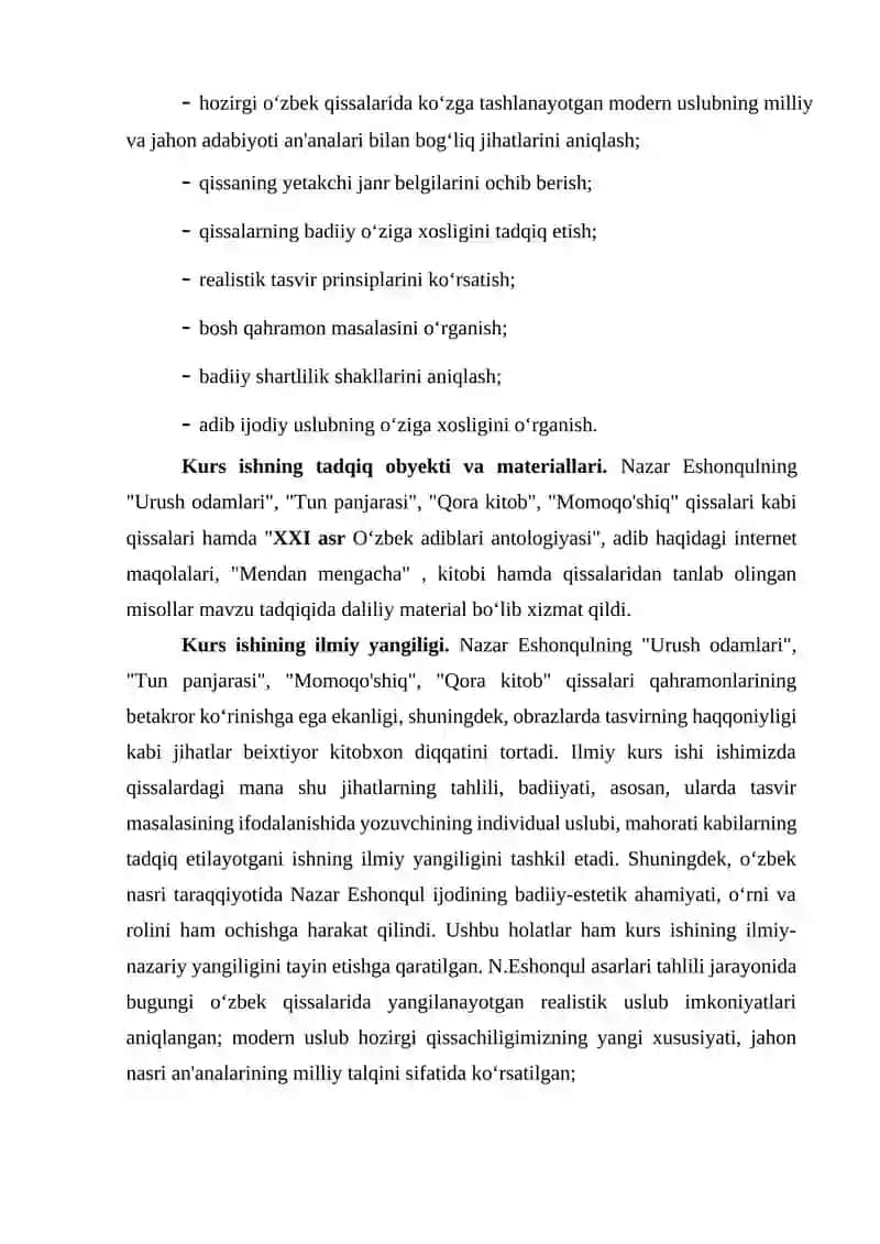 BADIIY ASARDA MAVZU VA G‘OYA  NAZAR ESHONQUL ASARLARI ASOSIDA.docx 4
