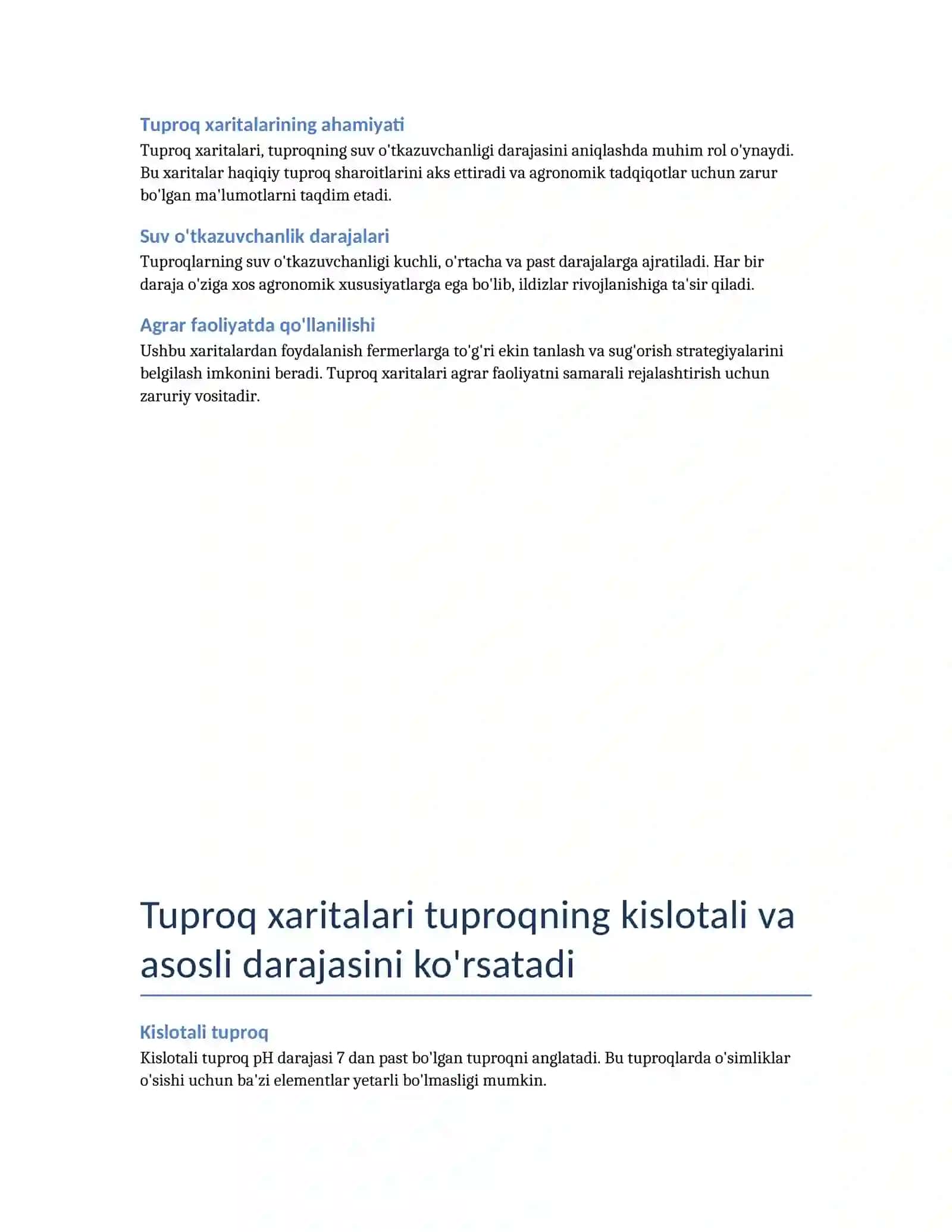 Tuproq xaritalari 4