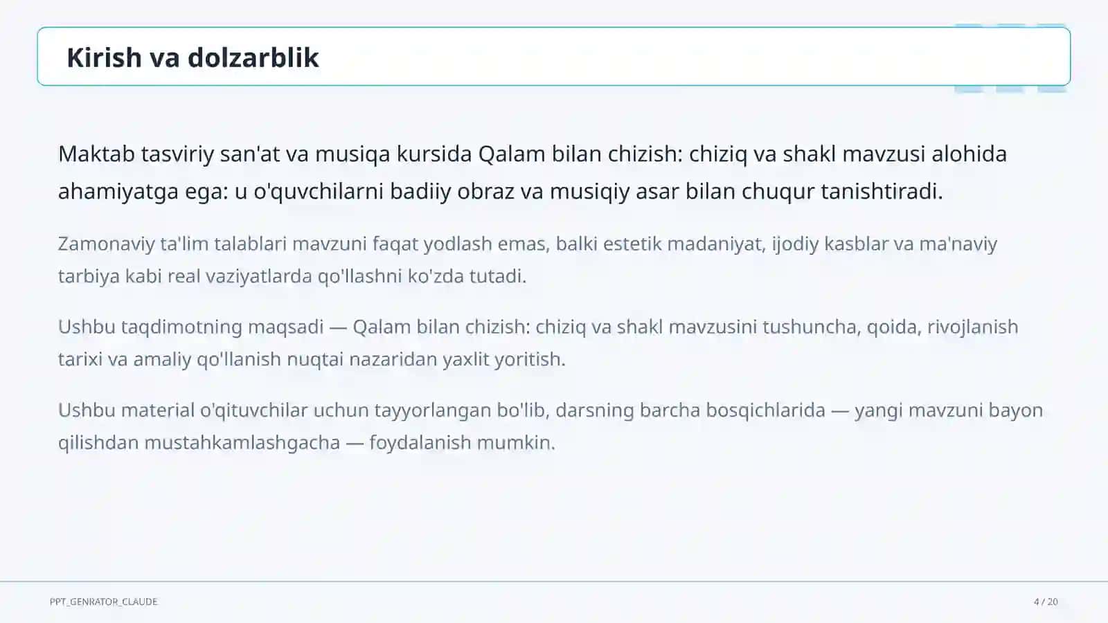 Tasviriy san'at va musiqa (1–7) 4