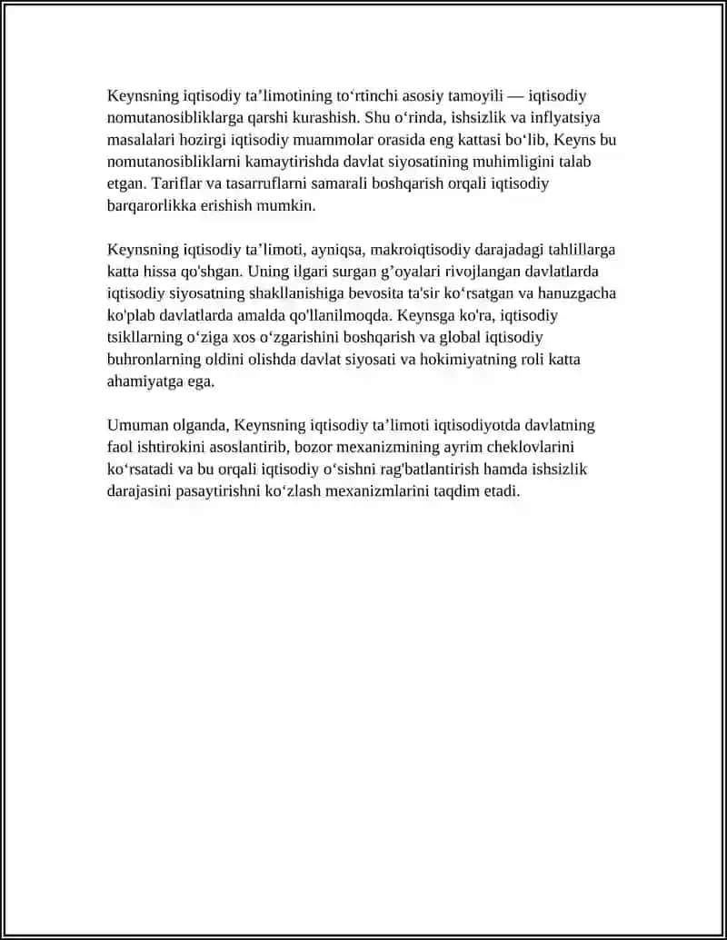 KEYNSNING IQTISODIY TA’LIMOTI 4