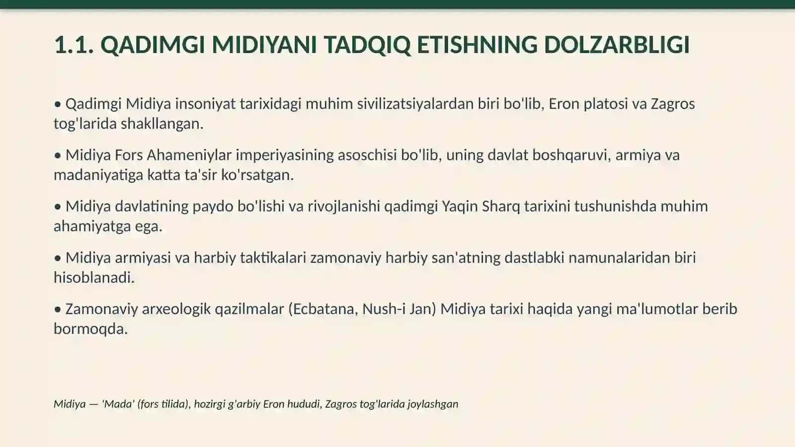 Qadimgi Midiya 4