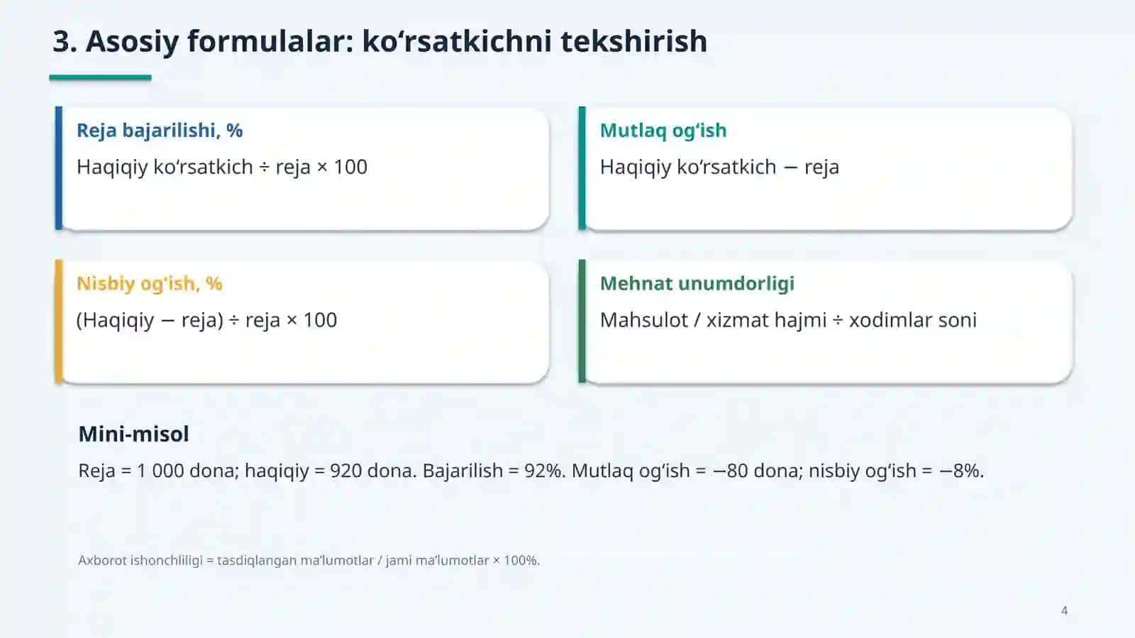 IQTISODIY TAHLIL 4