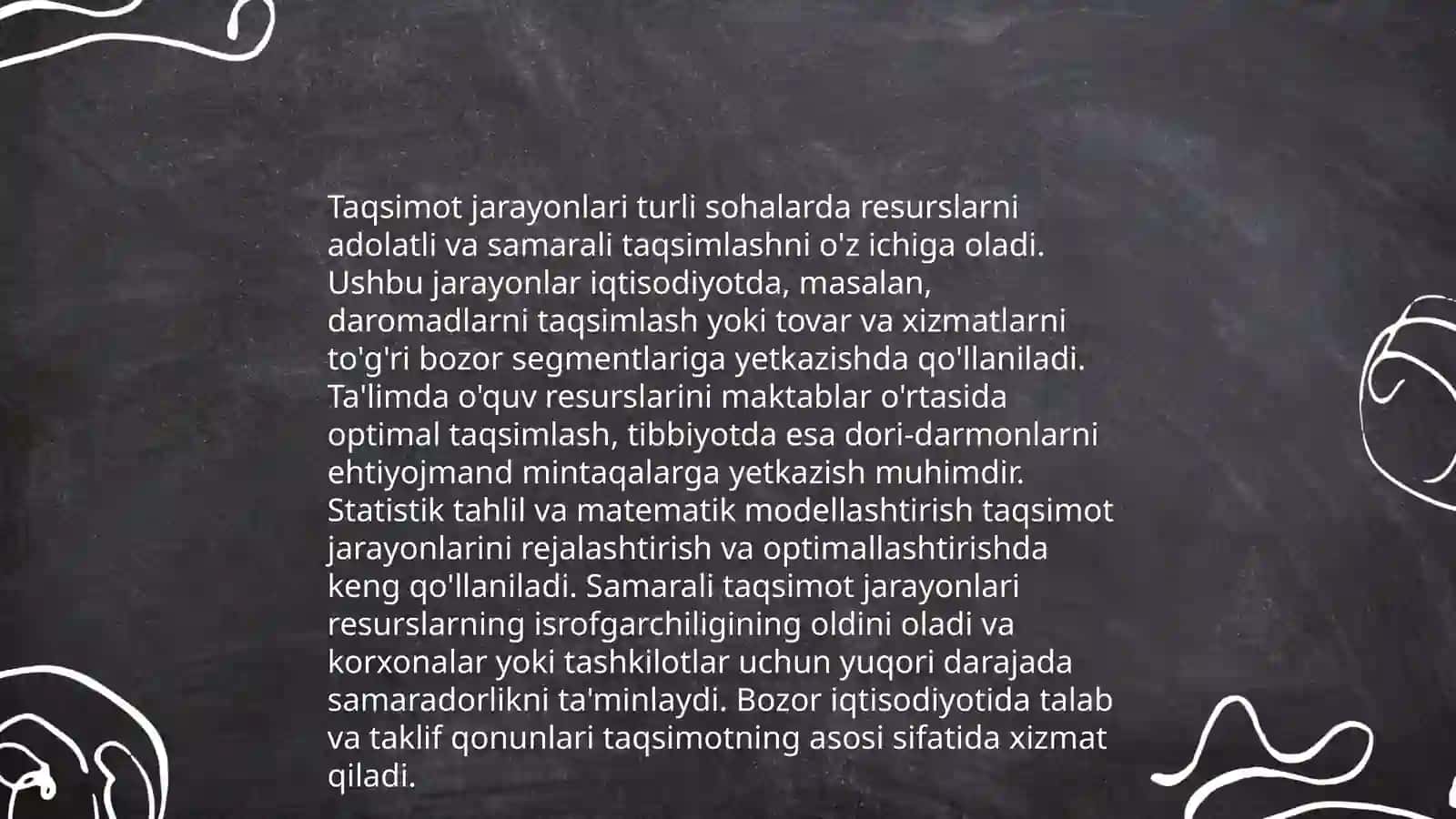 Taqsimot turlari 4