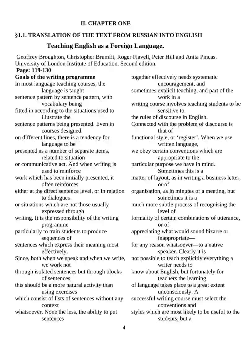 Effective ways of teaching writing in EFL classes 4
