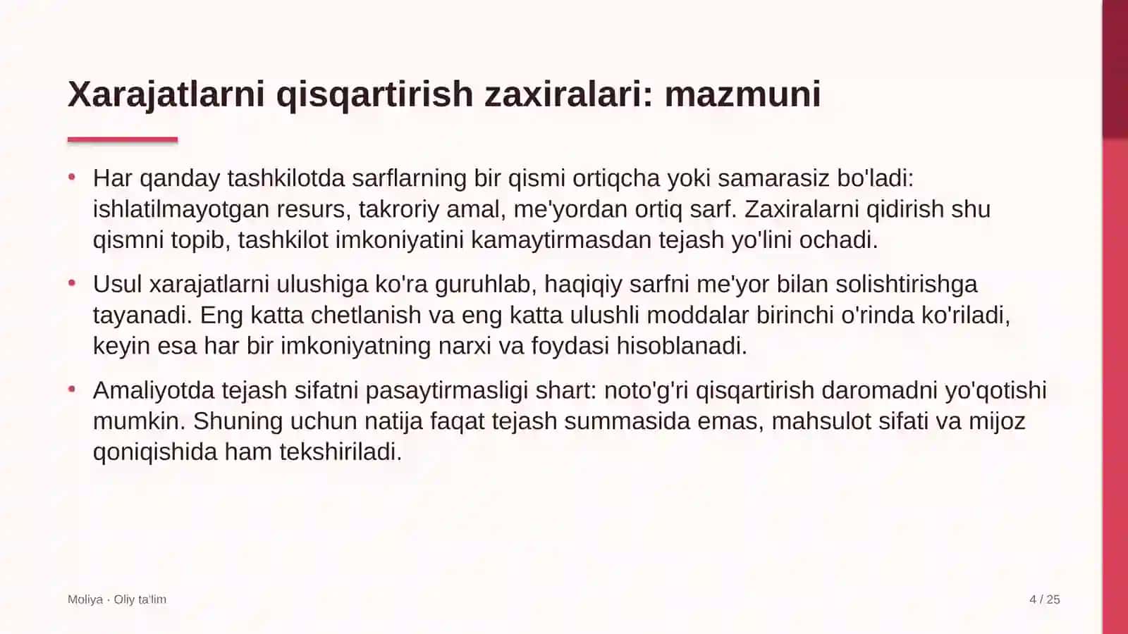 suvenir ishlab chiqarishda xarajatlarni qisqartirish zaxiralari 2462 4