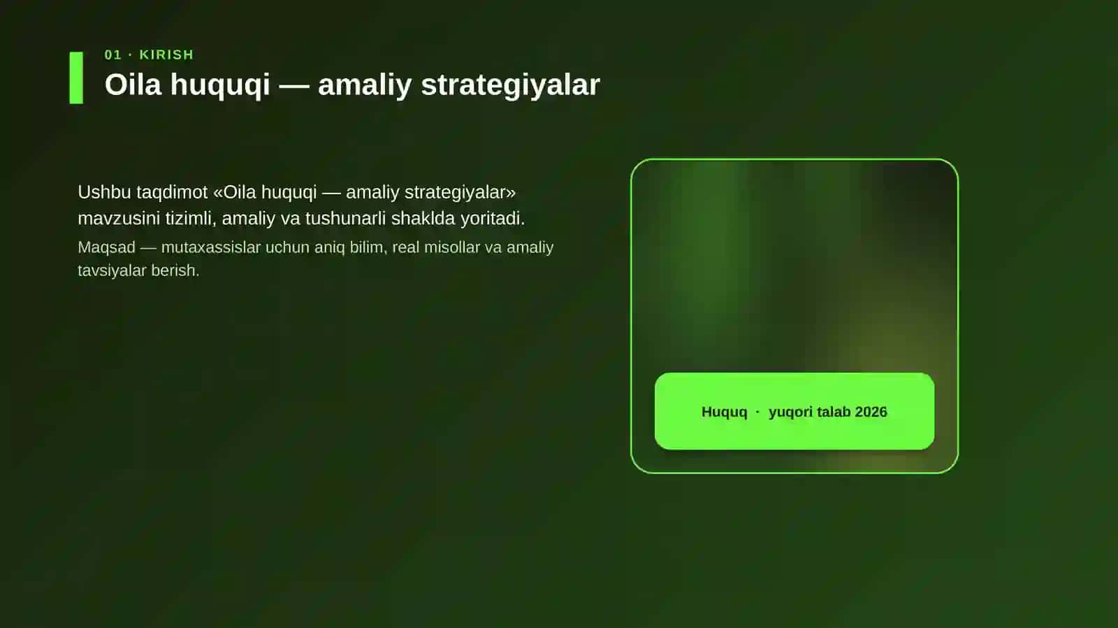 Oila huquqi — amaliy strategiyalar 4