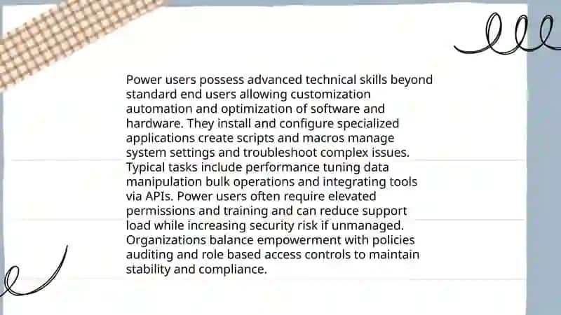 Computer Users and Their Roles 4