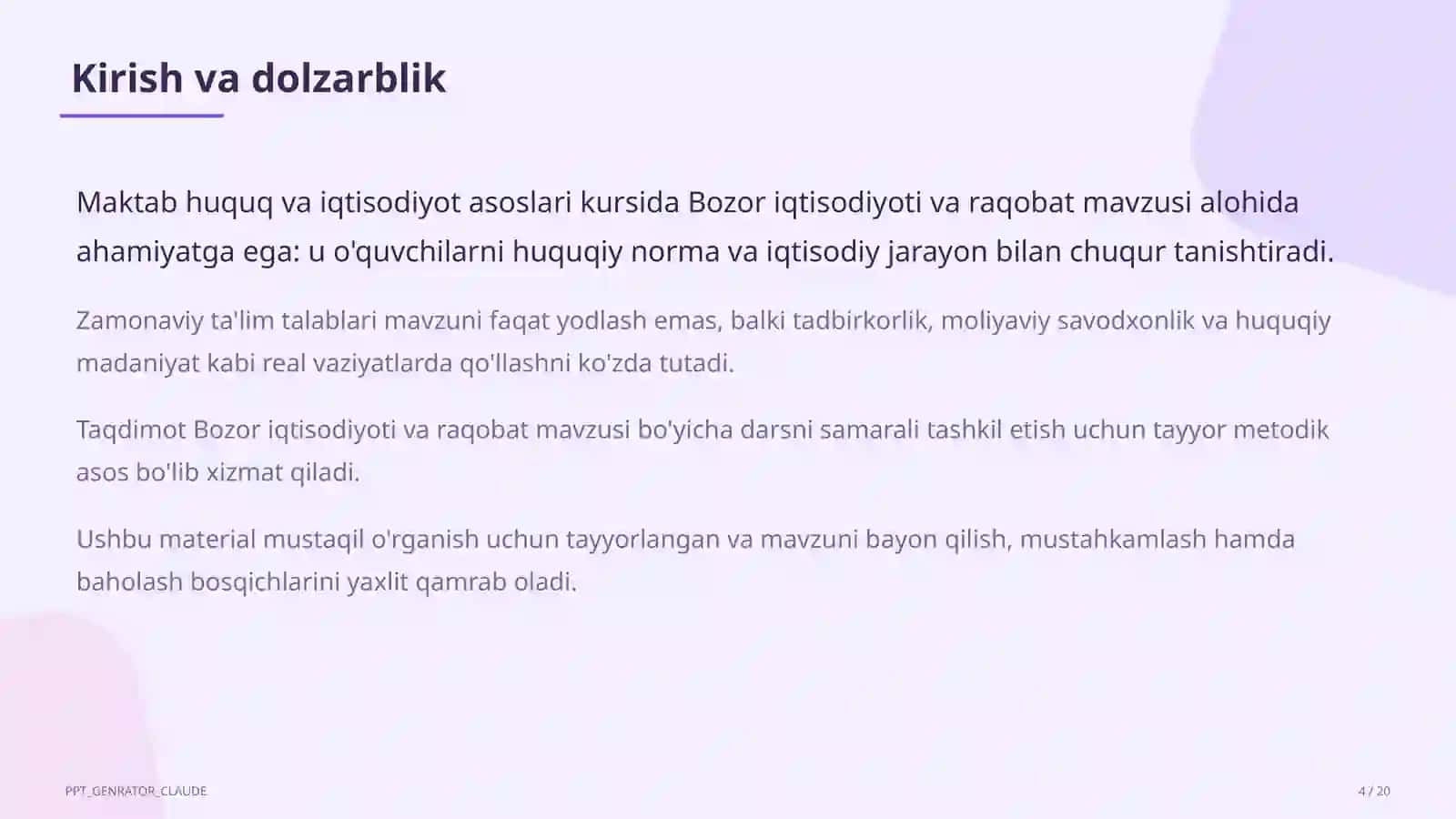 Huquq va iqtisodiyot asoslari (9-11) 4