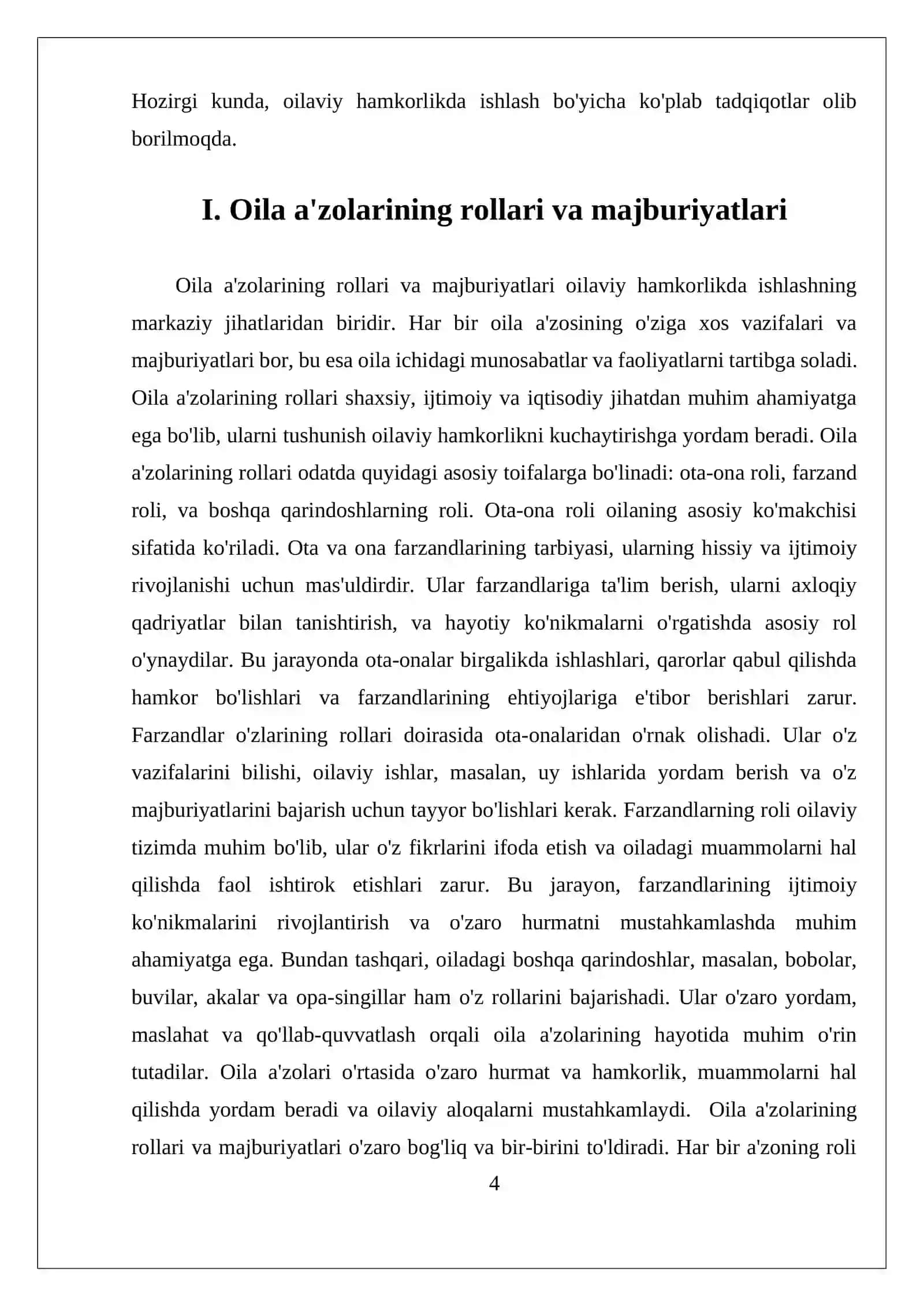 OILA BILAN HAMKORLIKDA ISHLASH 4