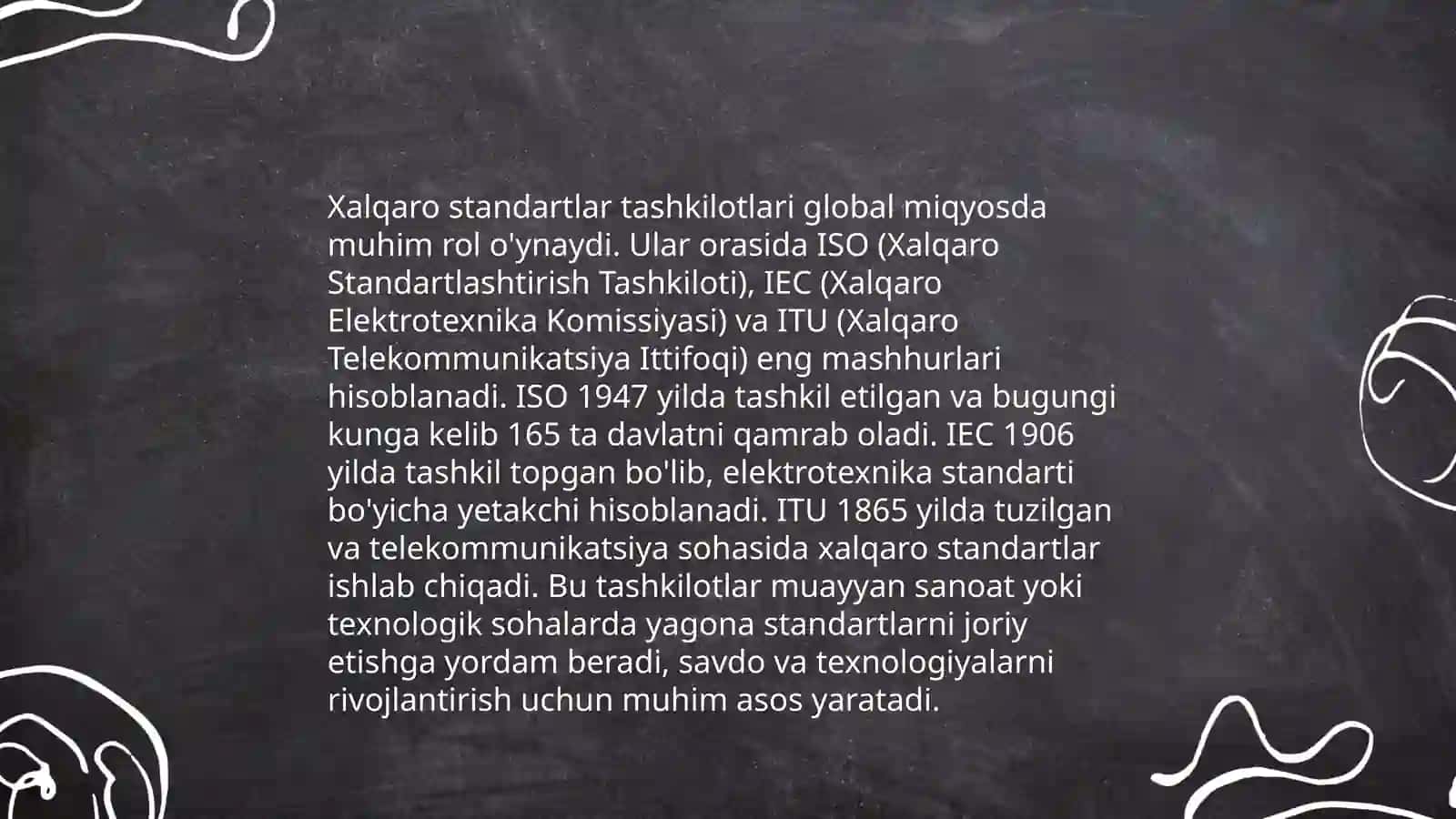 Davlat va xalqaro standartlar 4