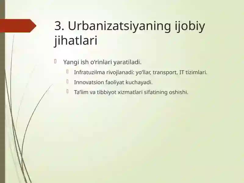 Urbanizatsiya tushunchasi 4