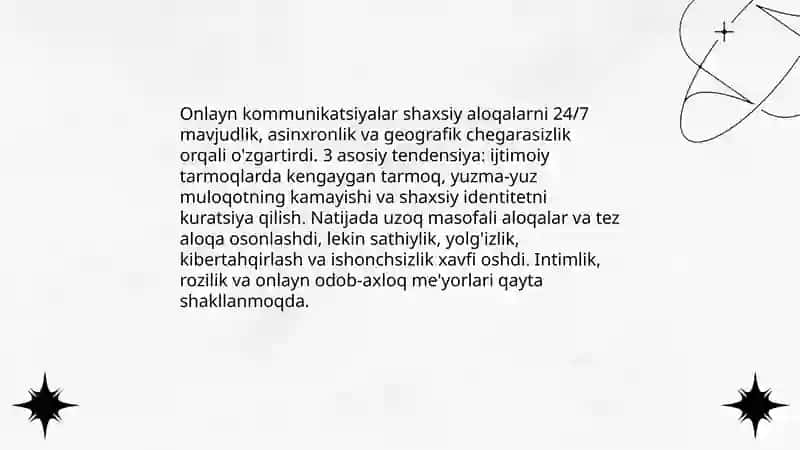 Axborot texnalogiyalarining ijtimoiy munosabatlarga tasiri 4