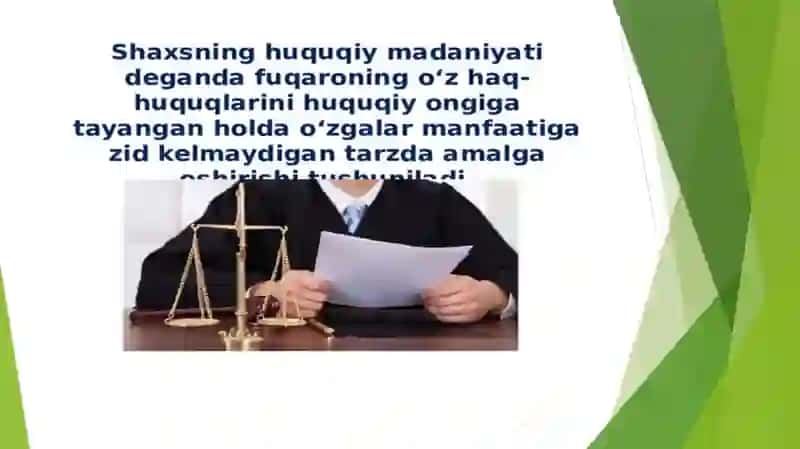 Yoshlarda huquqiy ong va huquqiy madaniyatni shakllantirish 4
