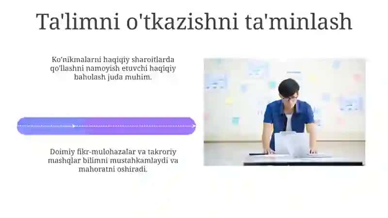 Unumli mehnat asosida o’qitishning o’ziga xos xususiyatlari 4