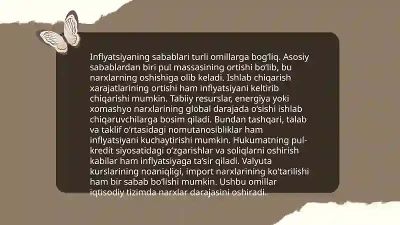 Inflatsiya va uning namoyon bo`lish shakillari 4