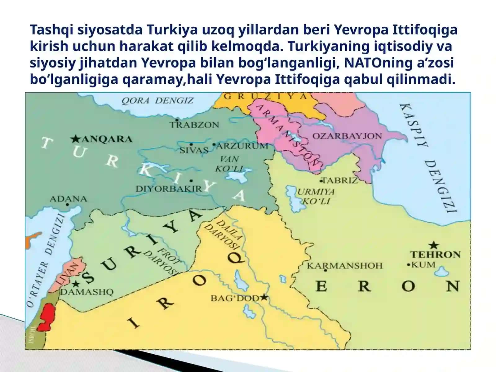 1946-1991-yillarda Turkiya, Eron Va Afg’oniston 4