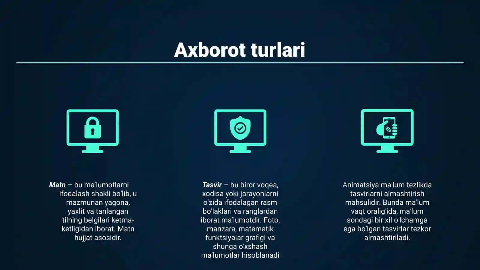 Zamonzviy axborot-kommunikatsiya texnalodiyalari va ularning kasbiy faoliyatda didaktik imkoniyatlari 4