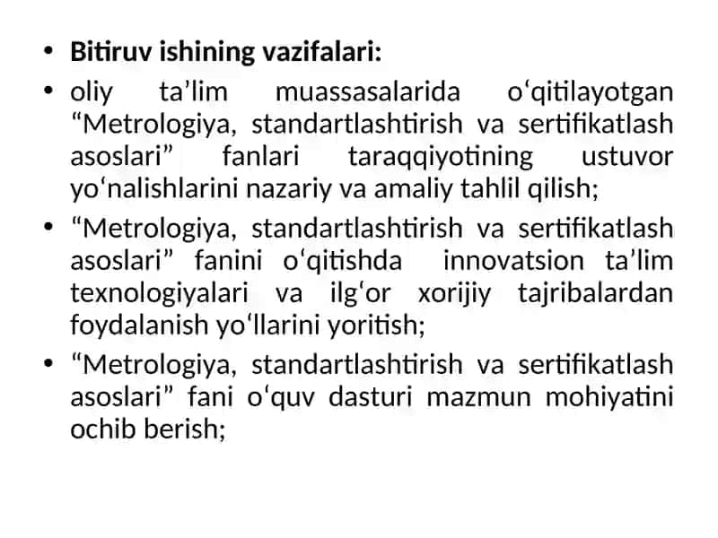 "Qishloq xo’jaligi mahsulotlarni sifatini baholashda GLOBAL GAP tizimini qo’llash" 4