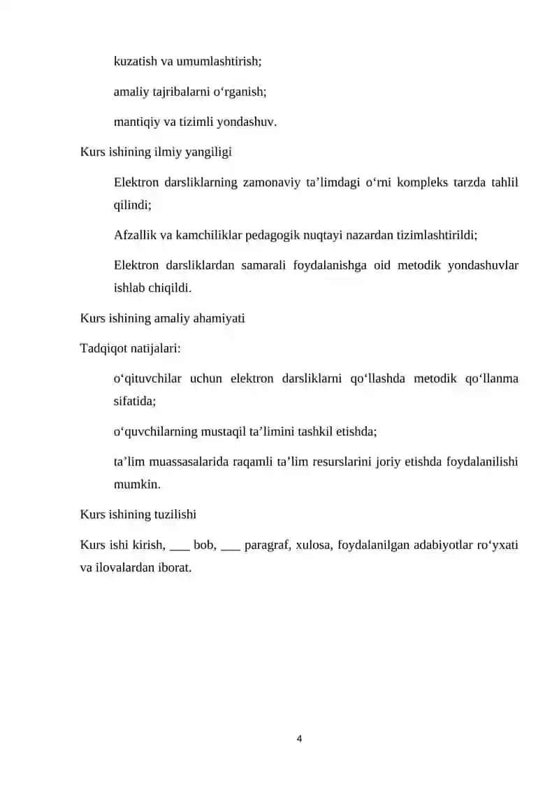 Elektron darsliklardan foydalanishning afzalliklari va kamchiliklari 4