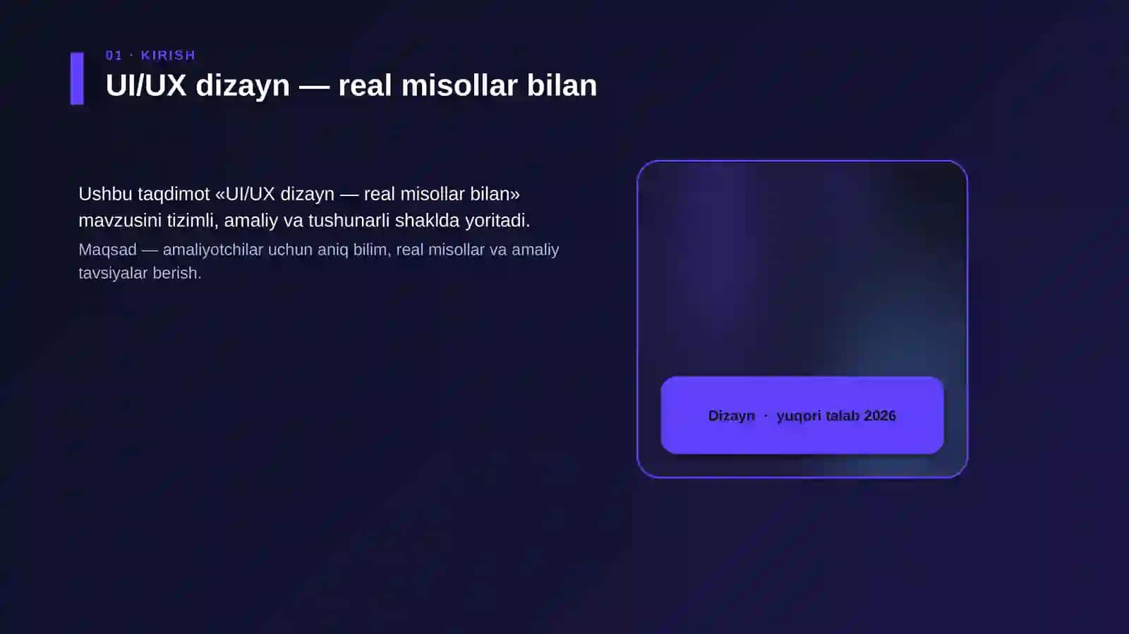 UI/UX dizayn — real misollar bilan 4