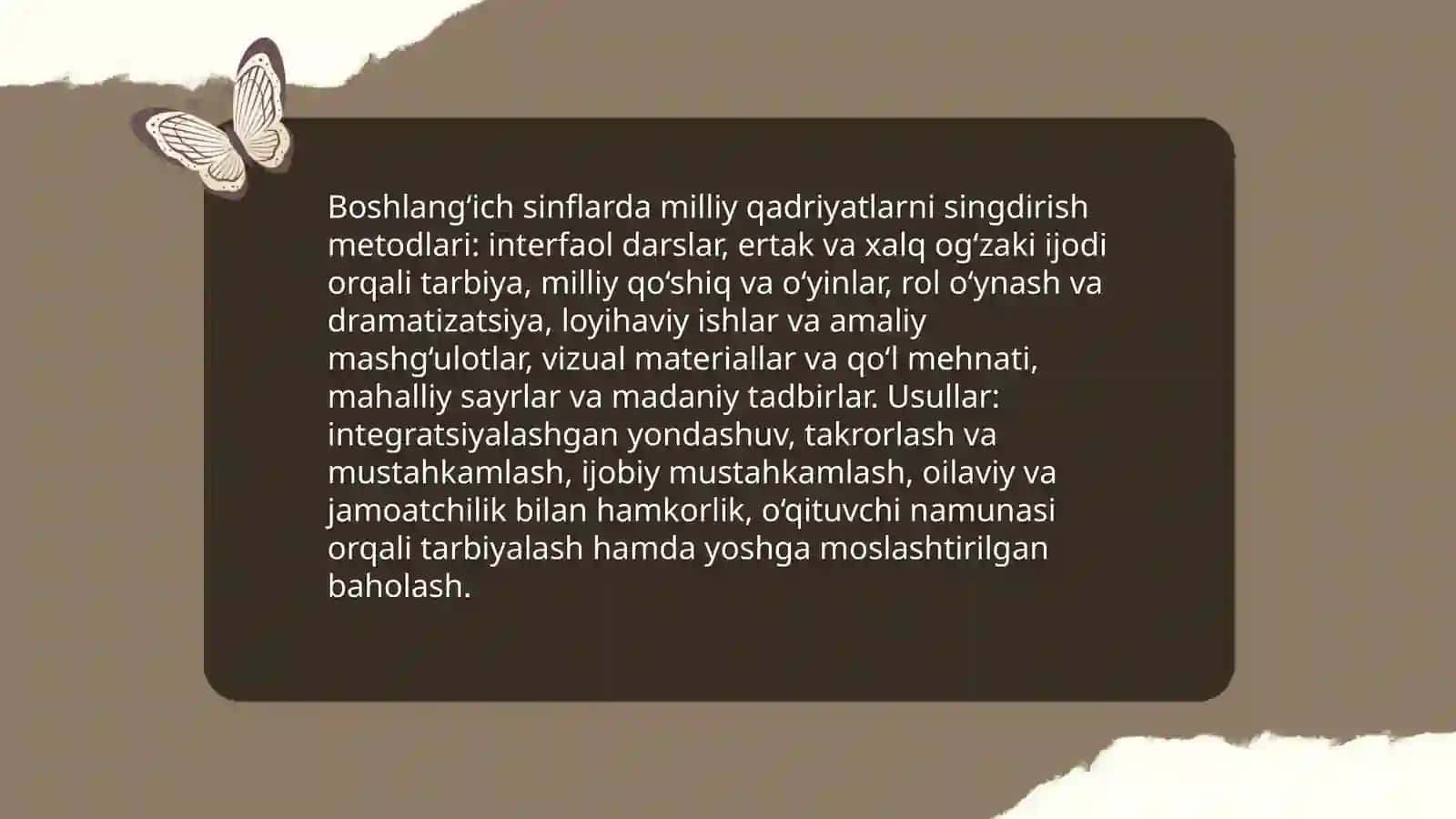 Milliy qadriyatlarning õrni 4