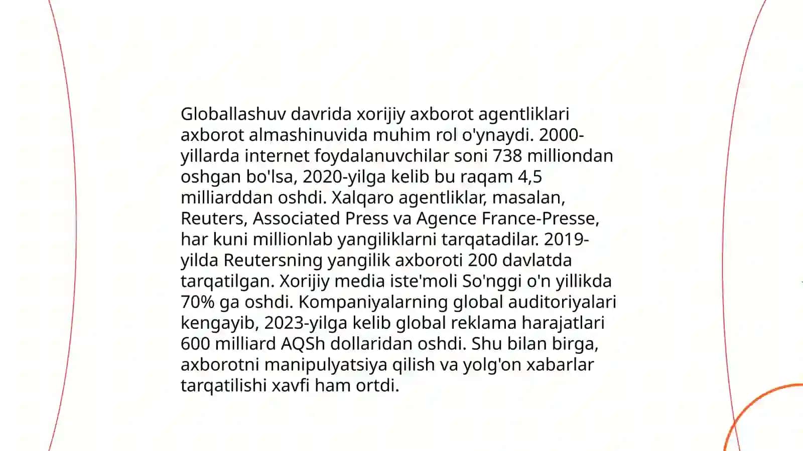Xorijiy ommaviy axborot vositalari 4