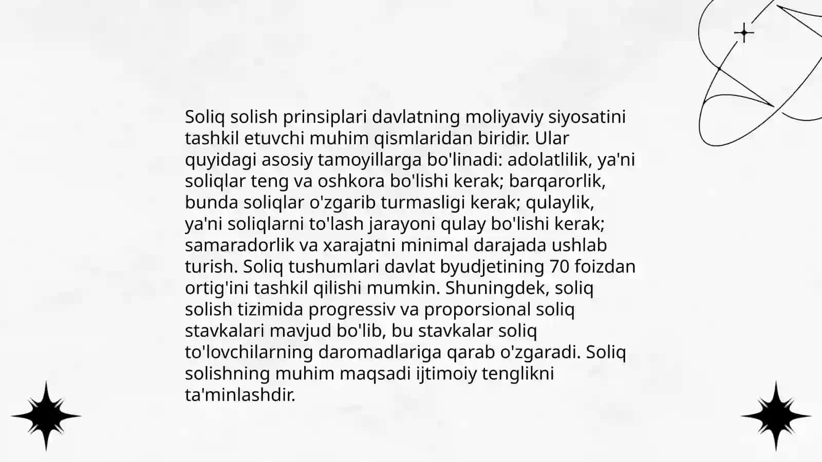 Soliqlar hisobi va hisoboti fanida qo’llaniladigan asosiy tushunchalar 4