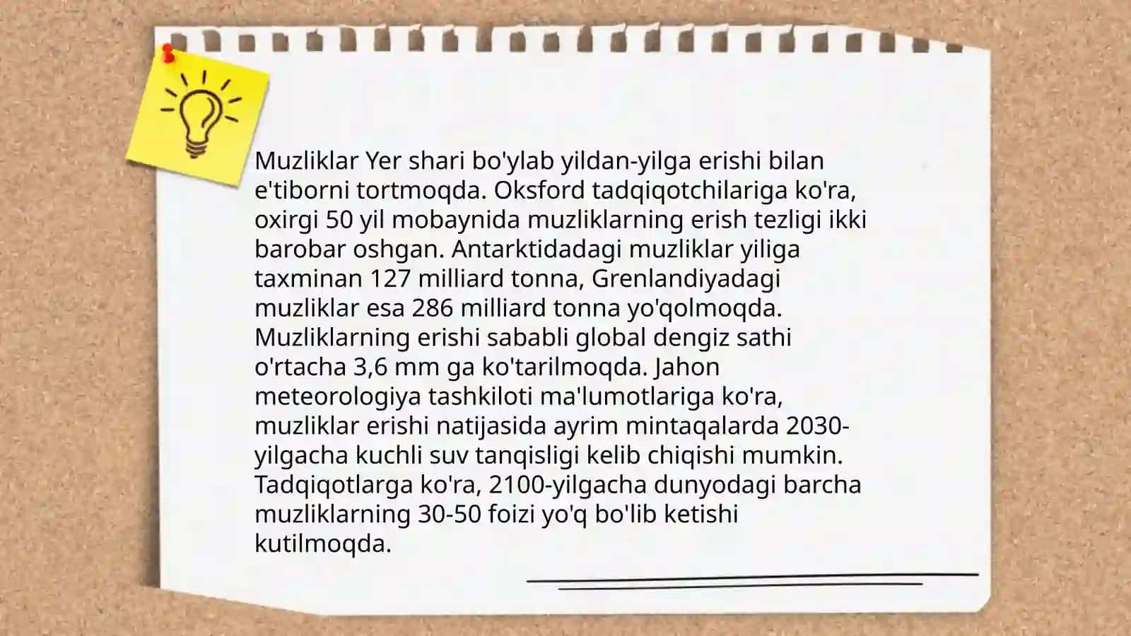 Iqlim o'zgarishining ekologik oqibatlari 4