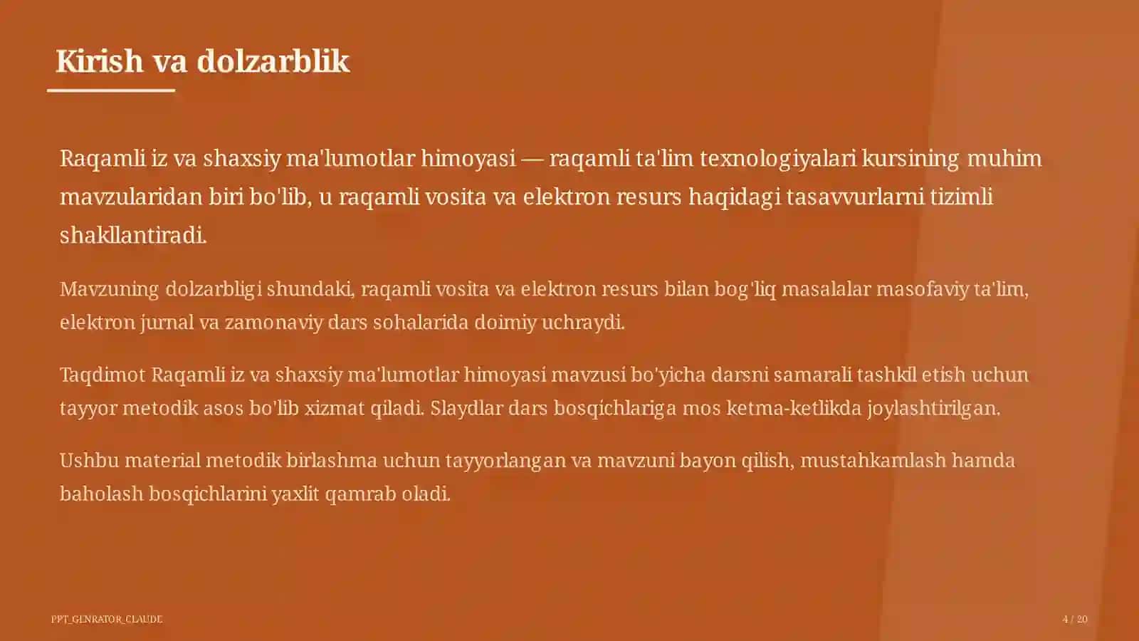 Raqamli iz va shaxsiy ma'lumotlar himoyasi 4