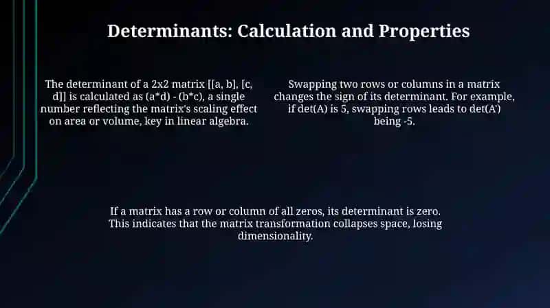 Matrislar va determinantlar 4