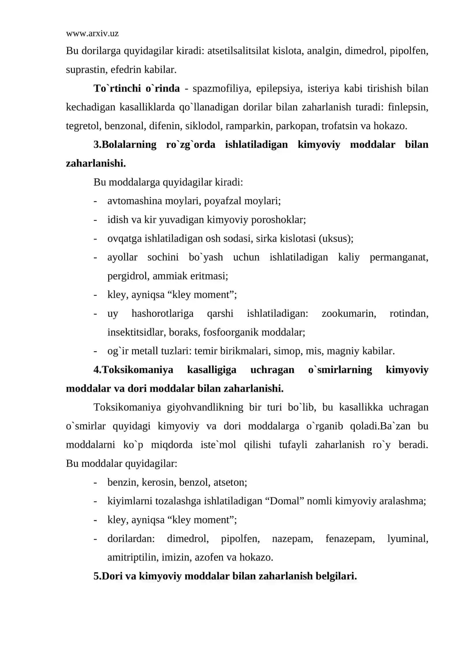 Kimyoviy va dori moddalar bilan zaharlanish 4