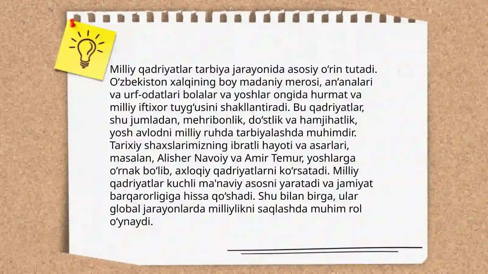 Tarbiya jarayonini samarali amalga oshirishda ajdodlarimiz merosining o‘rni 4