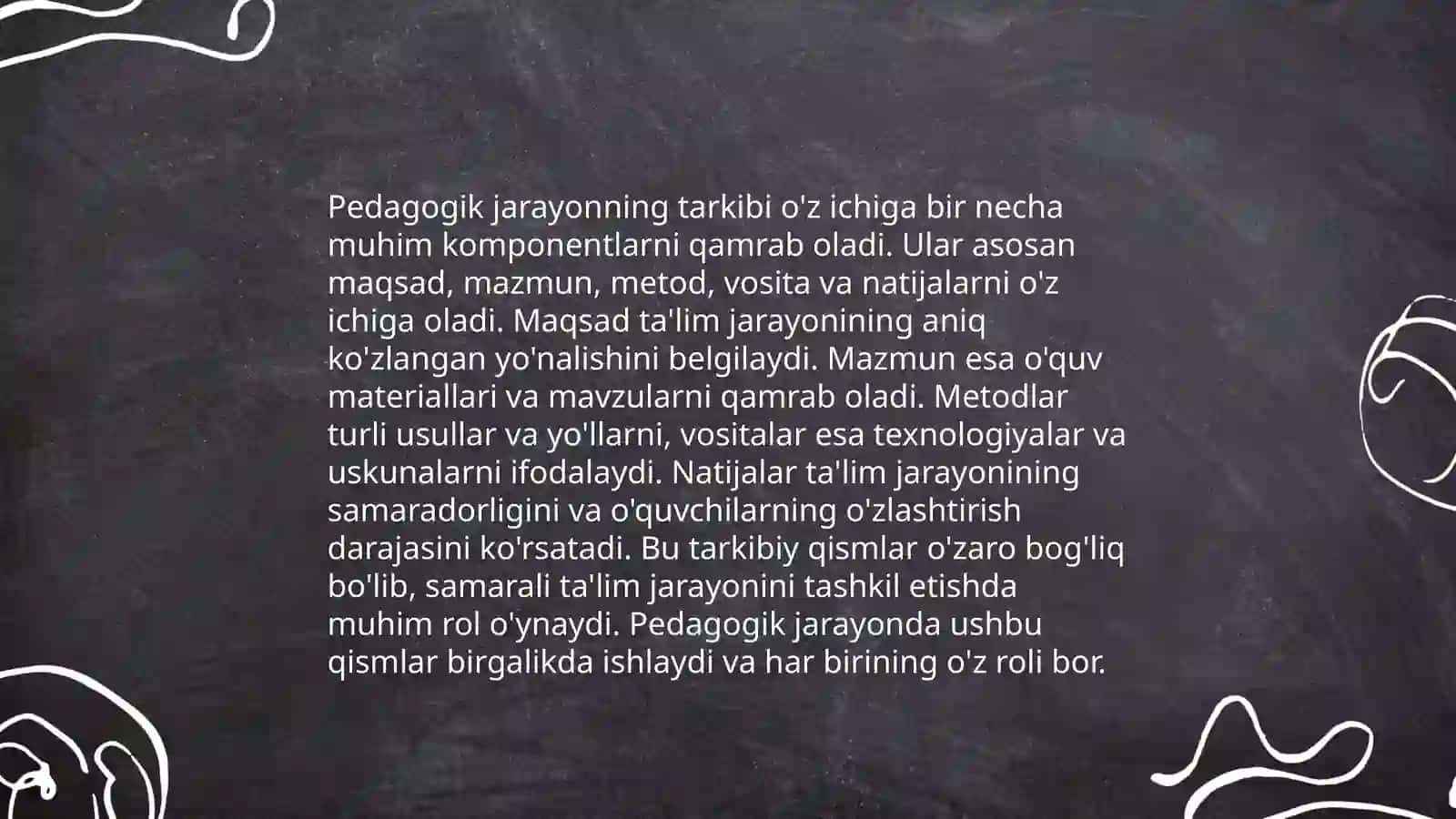 Pedagogik faoliyat tarkibi 4