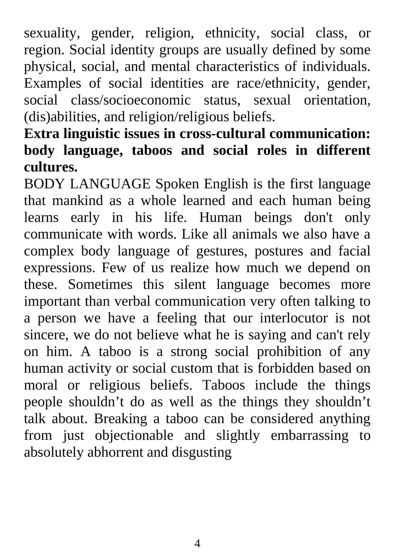 Developing Intercultural Competence 4