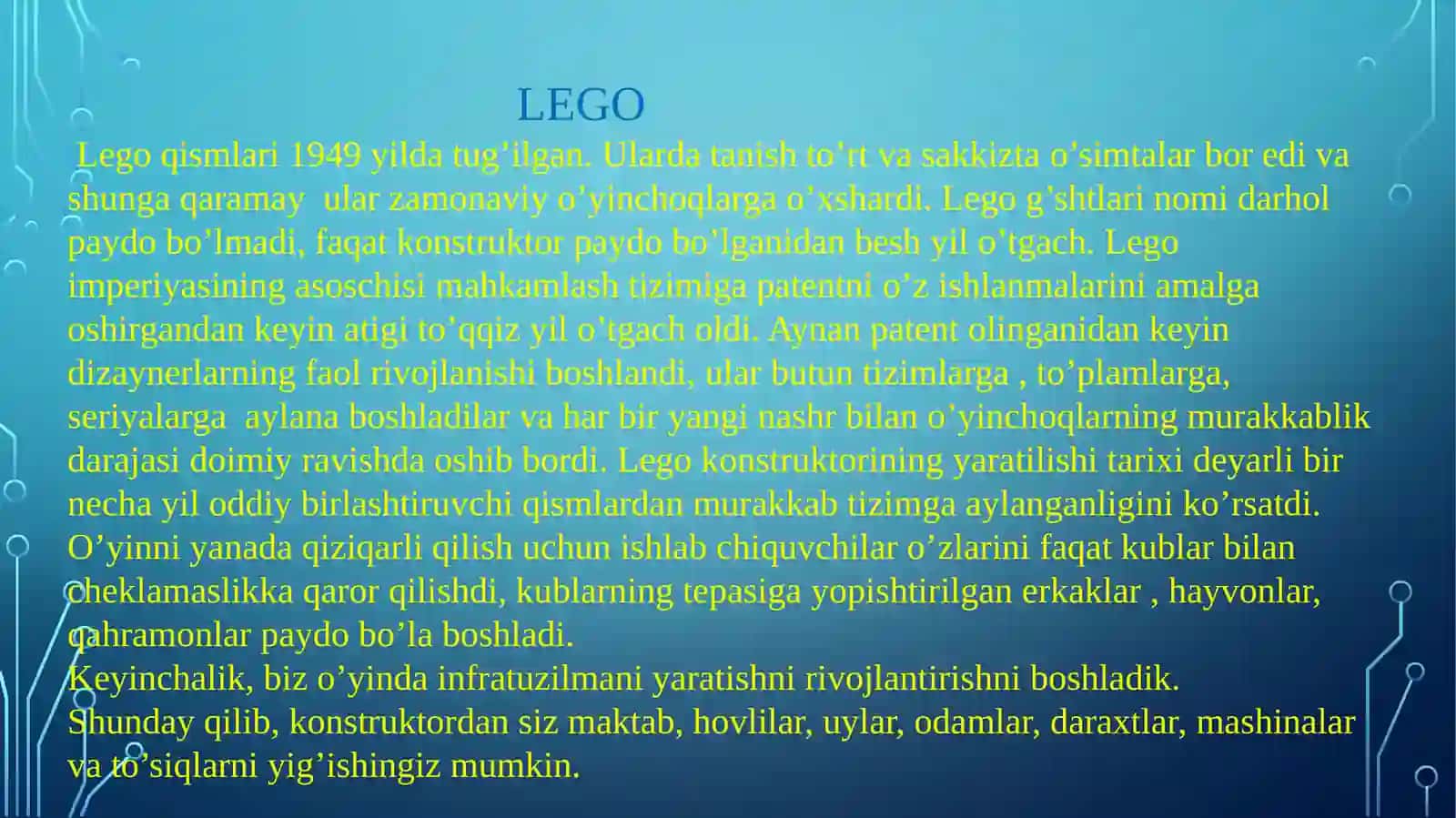 LEGO BRENDI 4