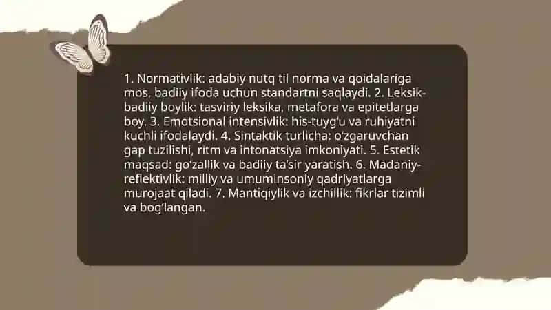 Adabiy nutq va uning uslublari 4