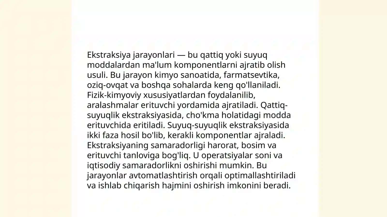 Paxta kunjarasini ekstraksiyalash uchun purkovchi ekstraktor 4