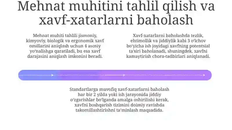 Ergonomik ko'rsatkichlar yordamida faoliyatxavfsizligini yaxshilash 4
