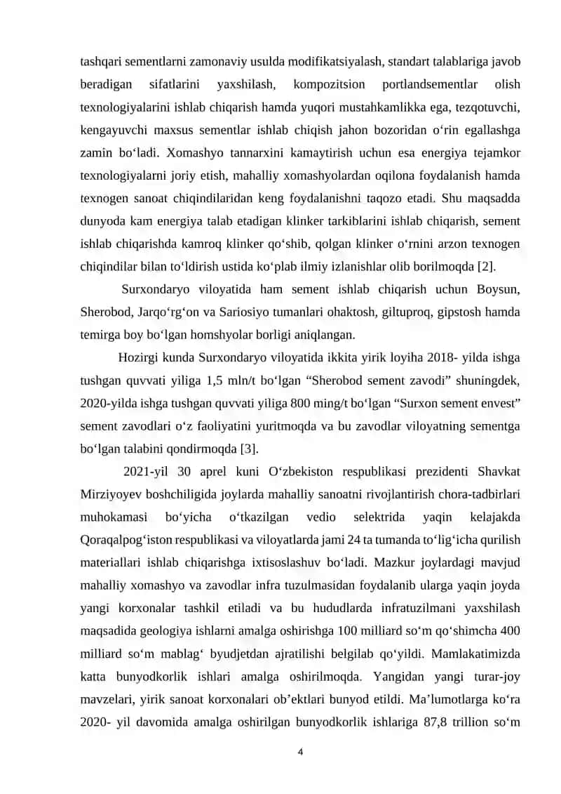 "BOB. PORTLANDSEMENT TEXNOLOGIYASI" 4